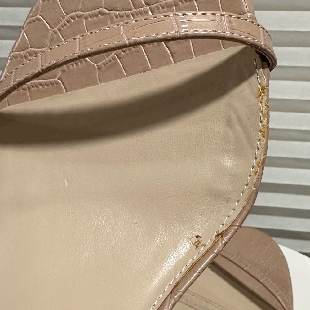 🌸SAM EDELMAN🌸 Maple Sugar Leather Doran Strappy Sandal Size: 11M - Picture 8 of 10